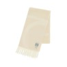 monogram jacquard wool scarf