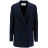 double-breasted cashmere coat