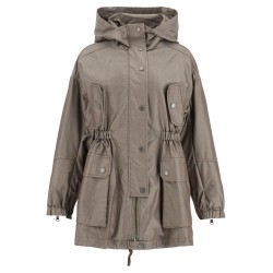 convertible midi parka 'ol