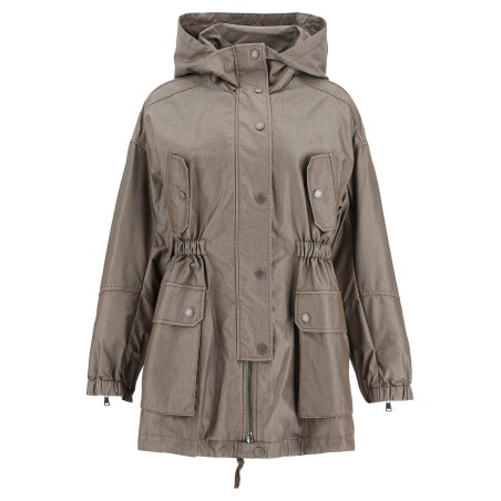 convertible midi parka 'ol