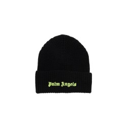 fluorescent logo beanie