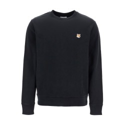 'fox head patch sweatshirt with