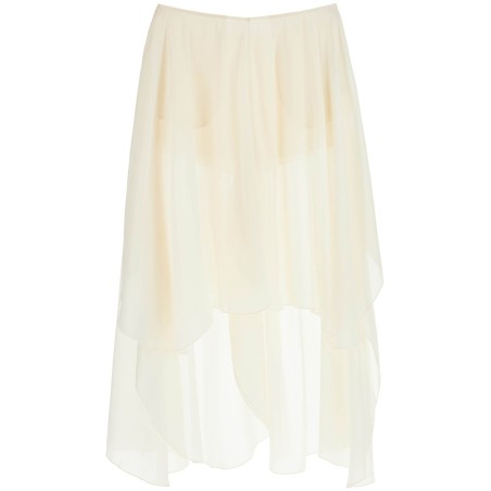 silk layered shorts for women