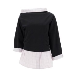 double-layer hybrid top for versatile