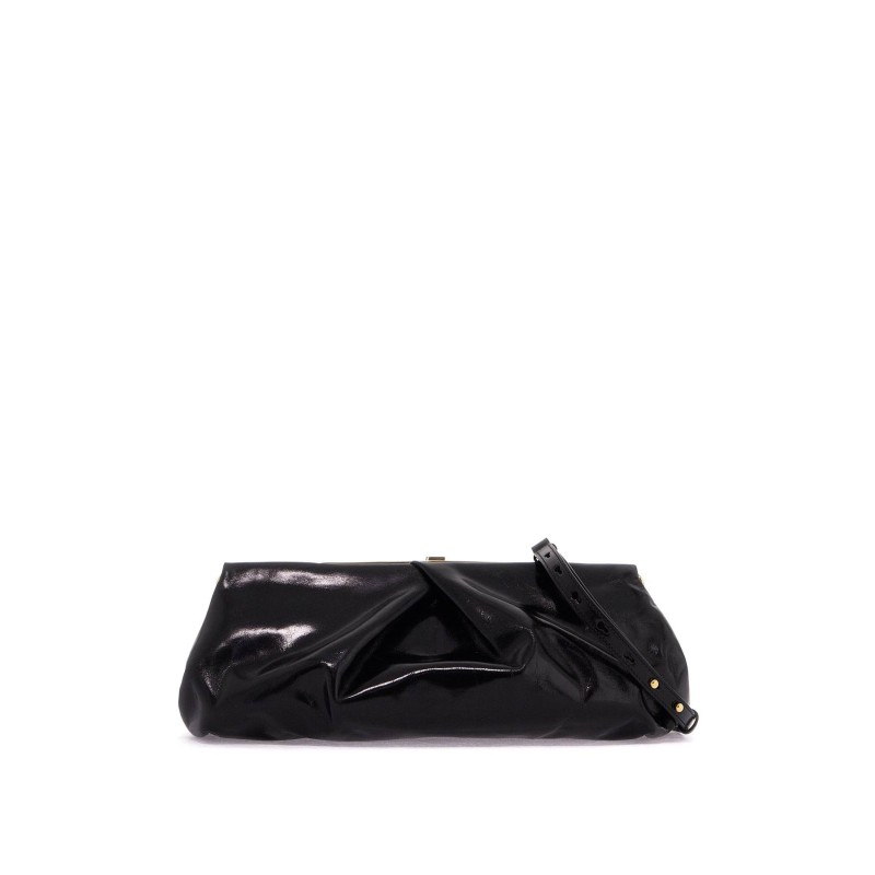 large naplak clutch bag