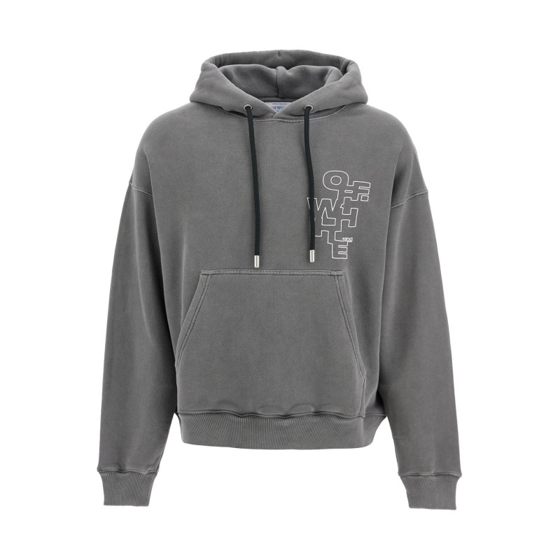 outline arrow hoodie