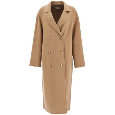 long wool and cashmere coat 'borne