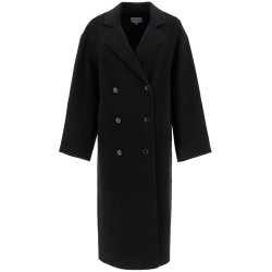 long wool and cashmere coat 'borne