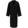 long wool and cashmere coat 'borne