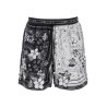 silk bandana print bermuda shorts