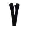 long virgin wool gloves