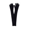 long virgin wool gloves