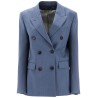 tailored wool fresco blazer