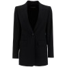 wool crepe blazer with t