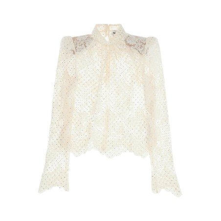 lace top with rhinest