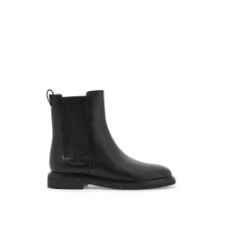 chelsea ankle boots with t-shaped finishes