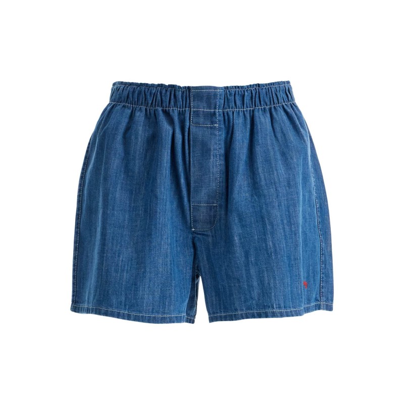 chambray shorts