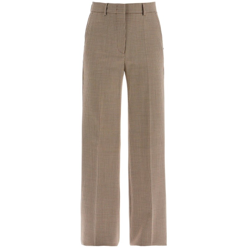 'teso' flared pants in pied de