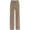 'teso' flared pants in pied de