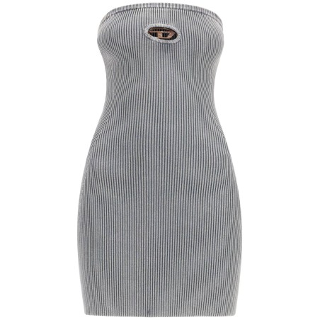 strapless mini dress with