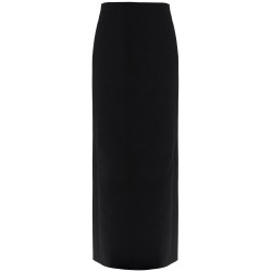 long skirt in grain de poudre