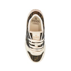 fendi match flatform sneakers