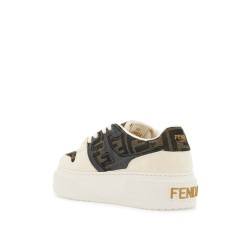 fendi match flatform sneakers