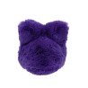 fluffy bow eco-fur hat