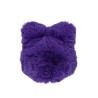 fluffy bow eco-fur hat