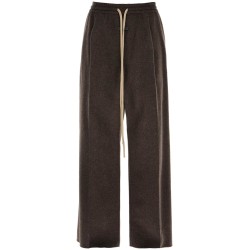 brushed wool trousers