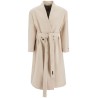 maxi coat without lapels