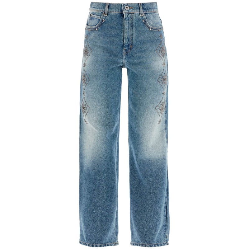 'gatti' jeans with embroidered