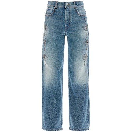 'gatti' jeans with embroidered