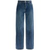 loose fit straight cut jeans