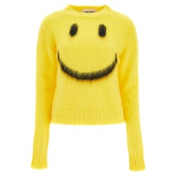 mohair smiley pullover