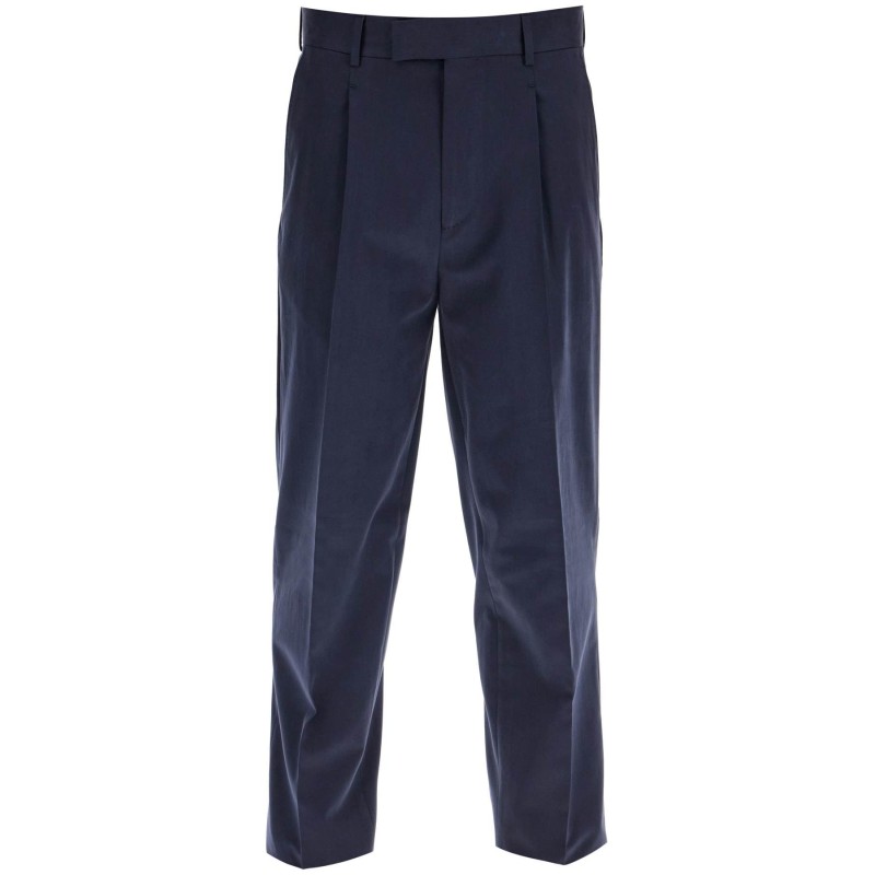 cashco pleated fit trousers