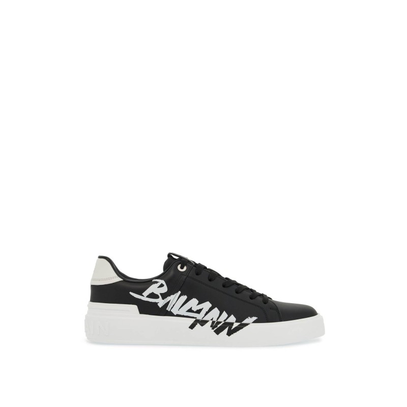 b-court logo print sneakers with