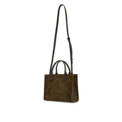 suede b-army tote bag