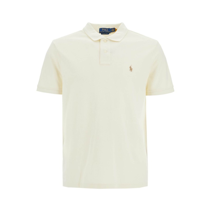 polo shirt with embroidered pony