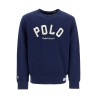 crewneck sweatshirt with letter