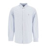 'striped oxford custom fit shirt'