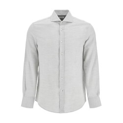 easy fit cotton-lyocell shirt