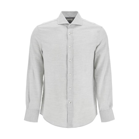 easy fit cotton-lyocell shirt