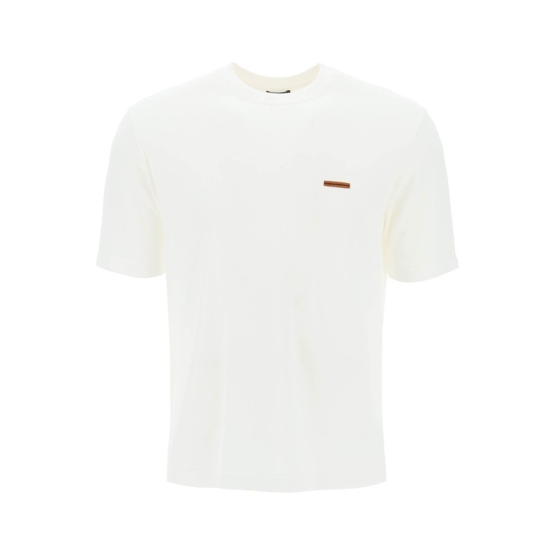 cotton pique t-shirt in