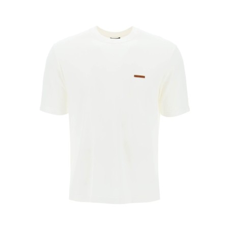 cotton pique t-shirt in