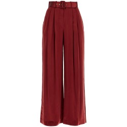 silk satin palazzo pants in nine