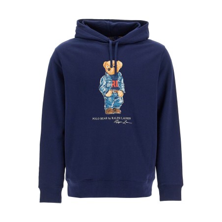 polo bear hooded sweatshirt