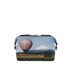 "mount fuji signature stripe balloon beauty case