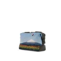 "mount fuji signature stripe balloon beauty case