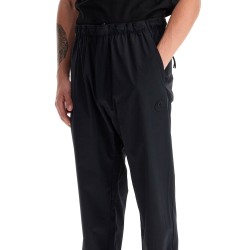 nylon stretch joggers for